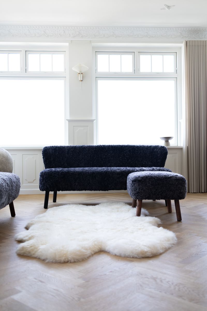 Emanuel 3-seters sofa Svart