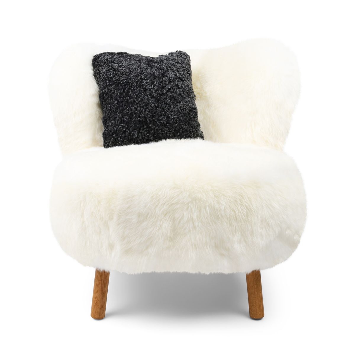 Ethan Puffy Lounge Chair Hvit