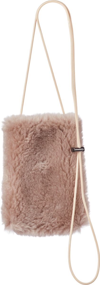 Gwen mobilveske Beigebrun