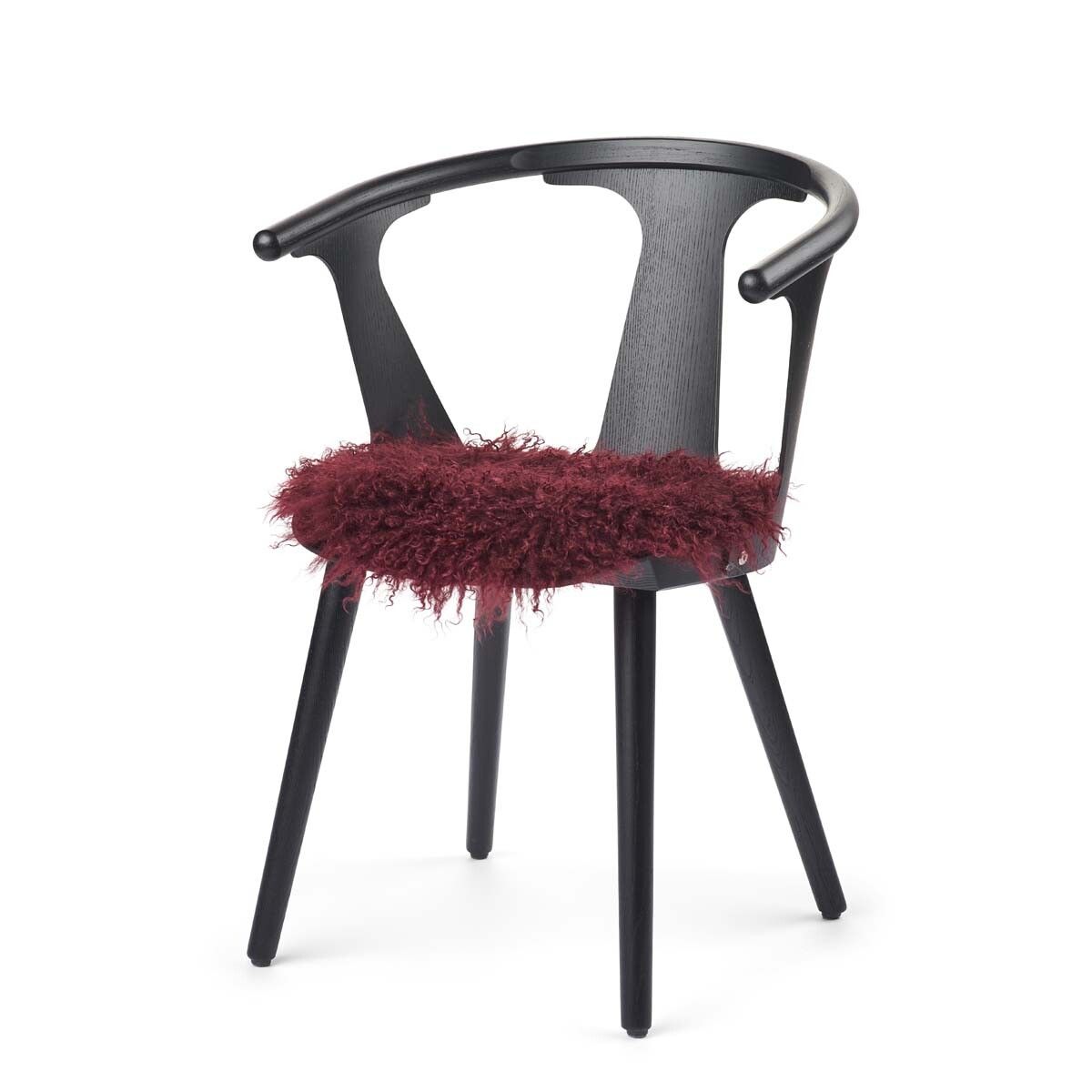 Setepute | Krøllet | Tibet | Ø38 cm Bordeaux