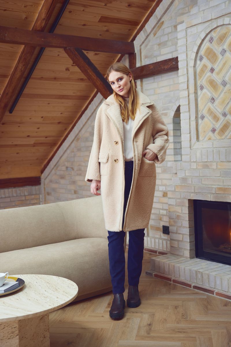 Jill jakke Beige