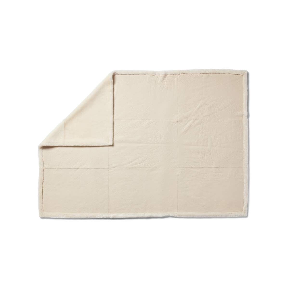 Angelina pledd | Double Face | New Zealand Beige