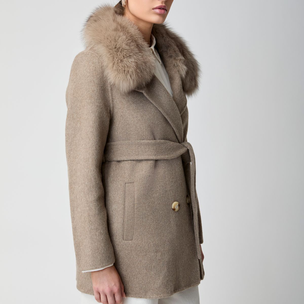 Charlott jakke Beige