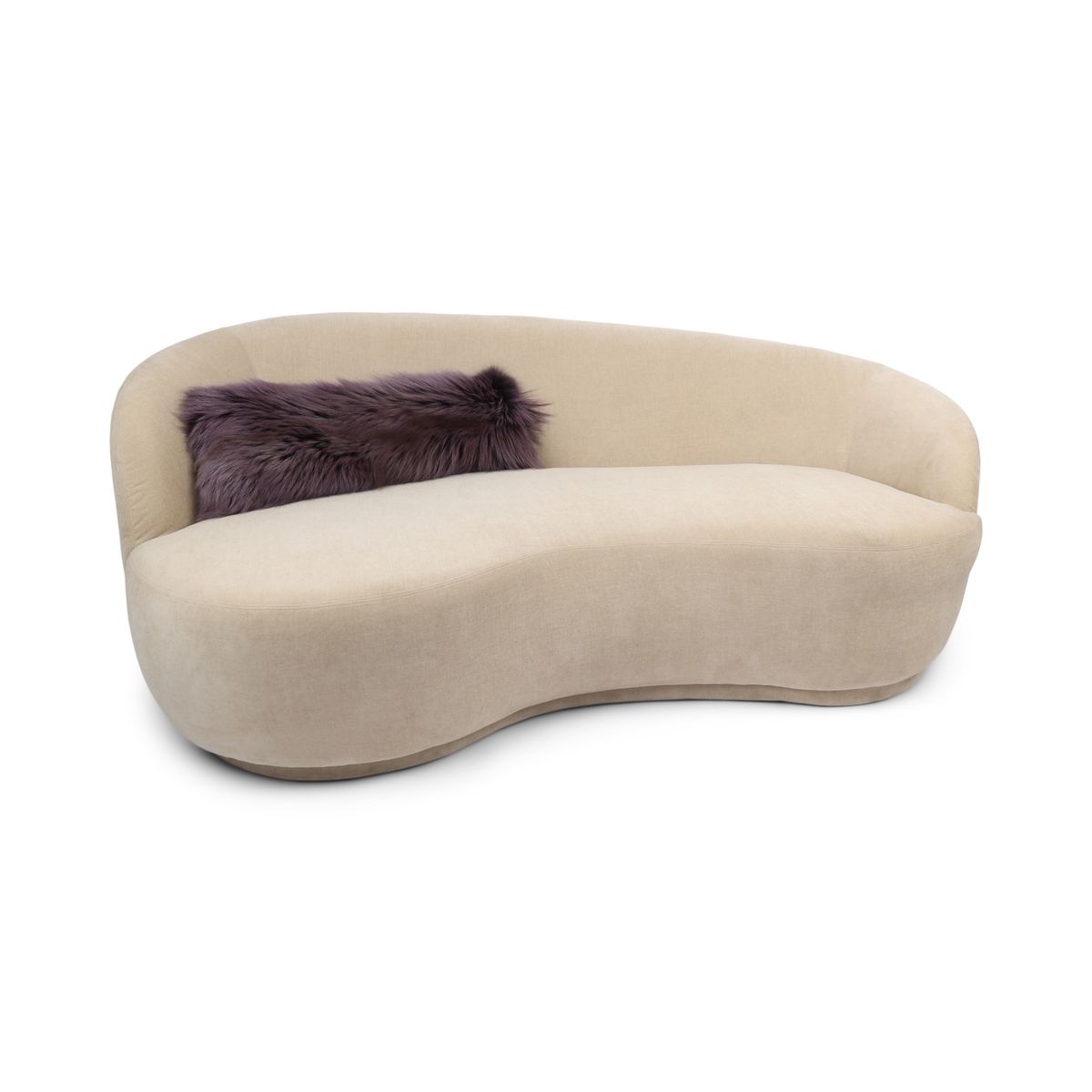 Premium Revepute | Kasmirbakside | Norge | Lilla | 70x24 cm