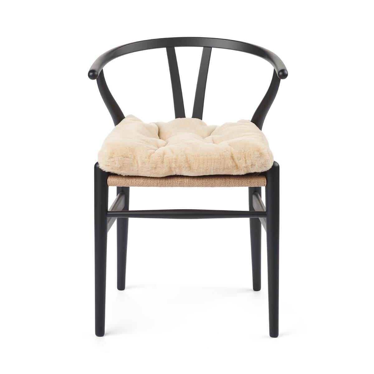 Setepute m/fyll | Mokkasin | New Zealand | 45x45 cm Naturlig