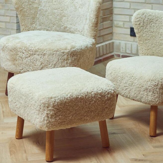 Emily fotskammel Koksgrå