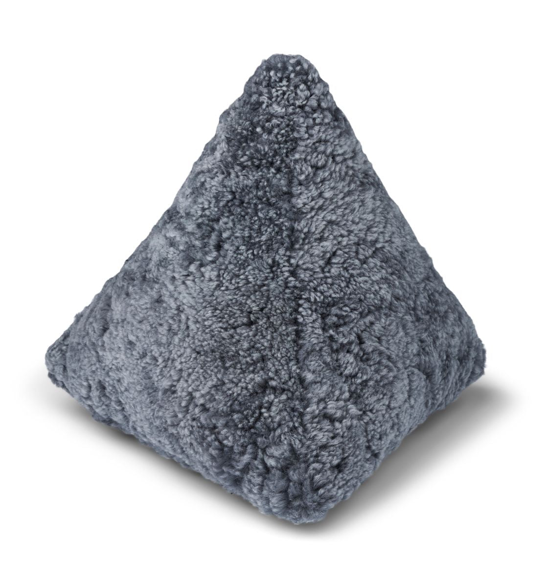 Hematite pute | Korthåret | New Zealand | 35x35x35 cm Lys Grå