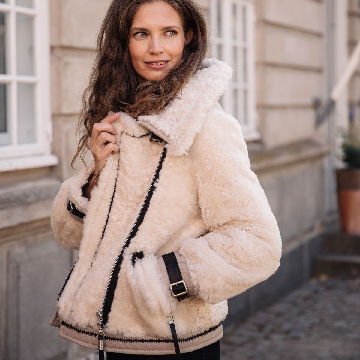 Nicki jakke Blågrå