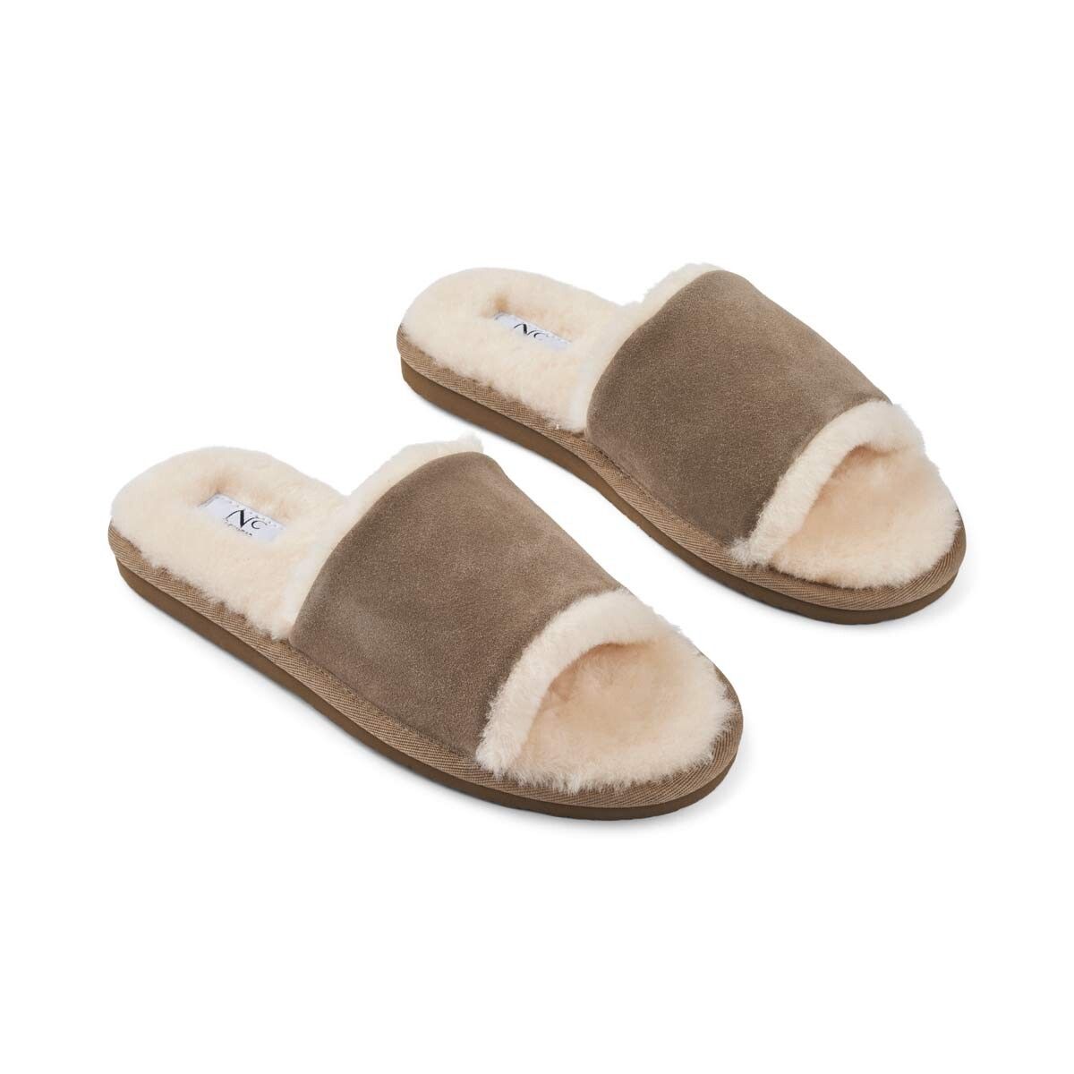Classic Slipper Lysebrun