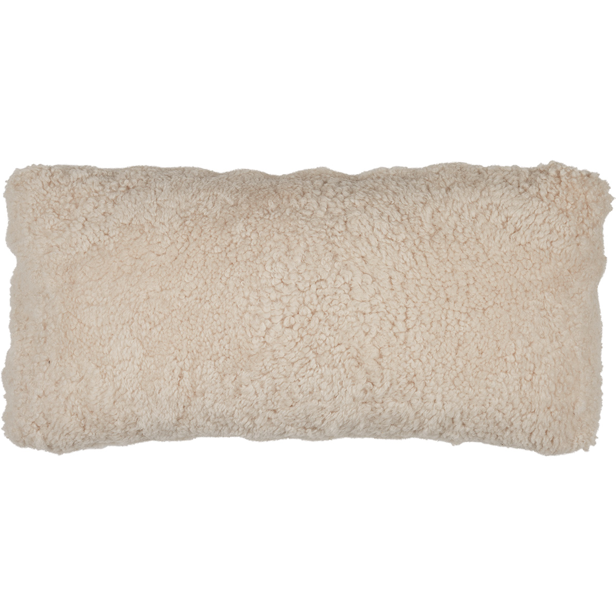 Saueskinnpute | Korthåret | New Zealand | Dobbeltsidig | 30x60 cm Pearl