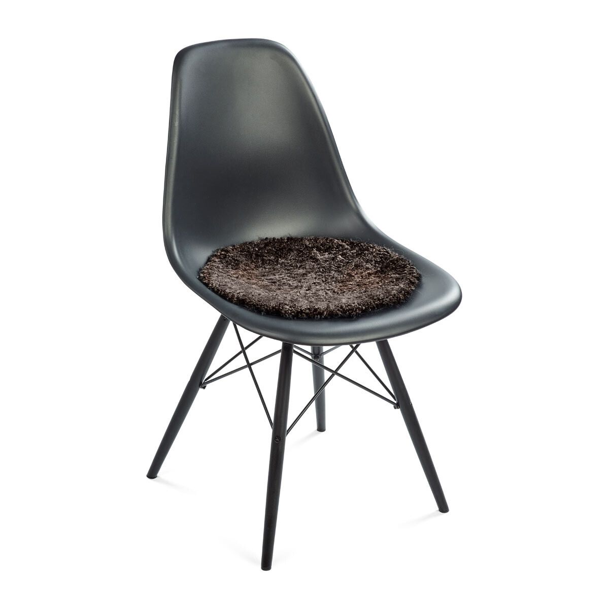 Setepute | Korthåret | New Zealand | Ø38 cm Cappuccino