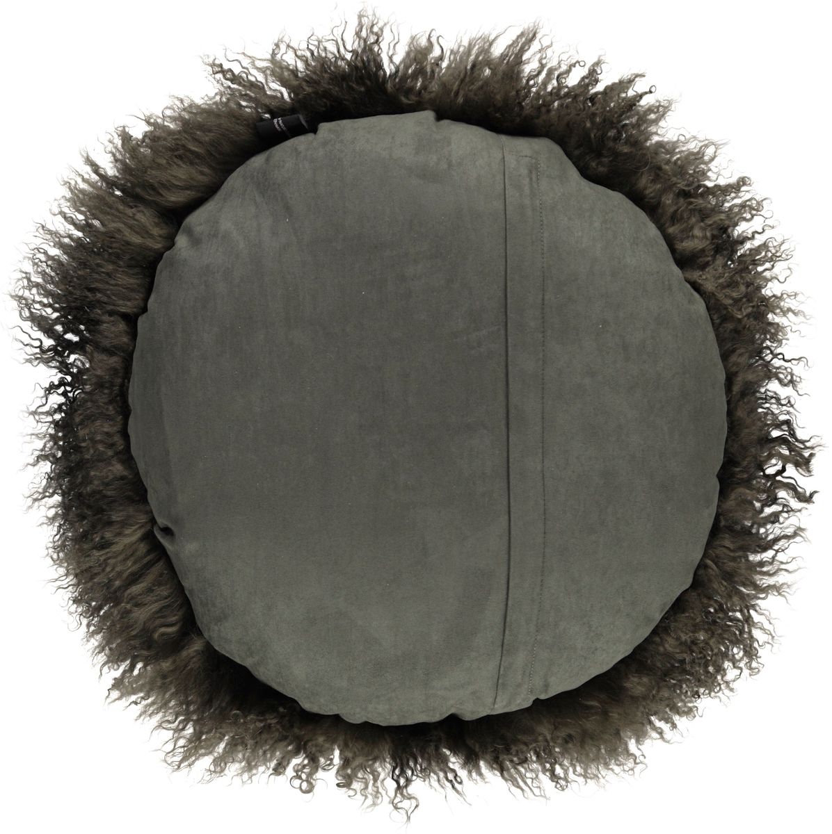 Saueskinnpute | Krøllet | Tibet | Ø45 cm, Ø62 cm & Ø38 cm Hekk Grønn