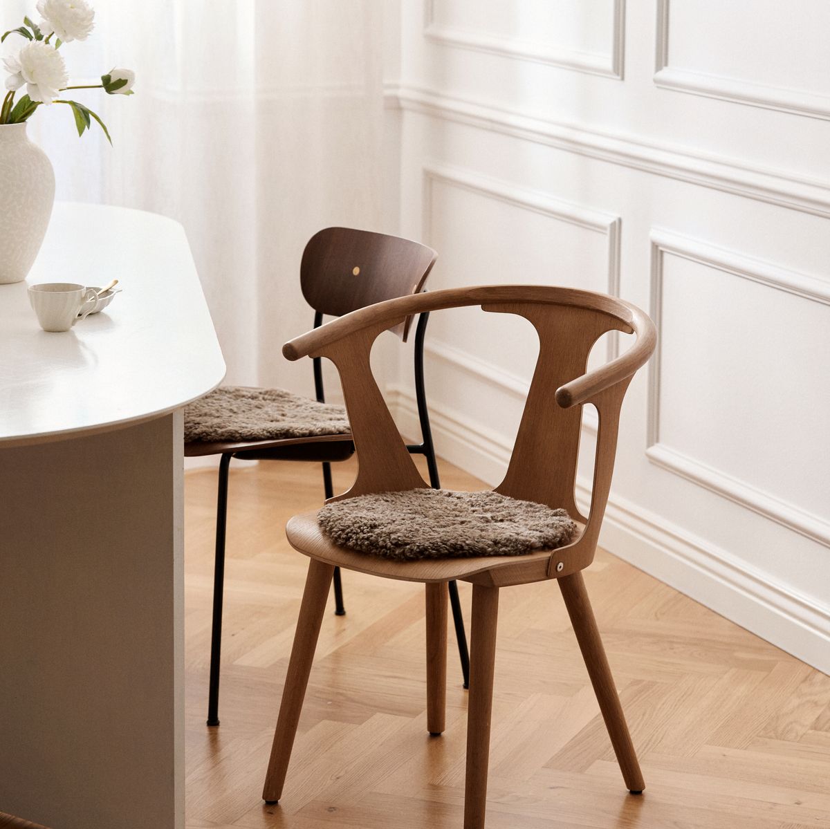 Setepute | Korthåret | New Zealand | Ø38 cm Koksgrå