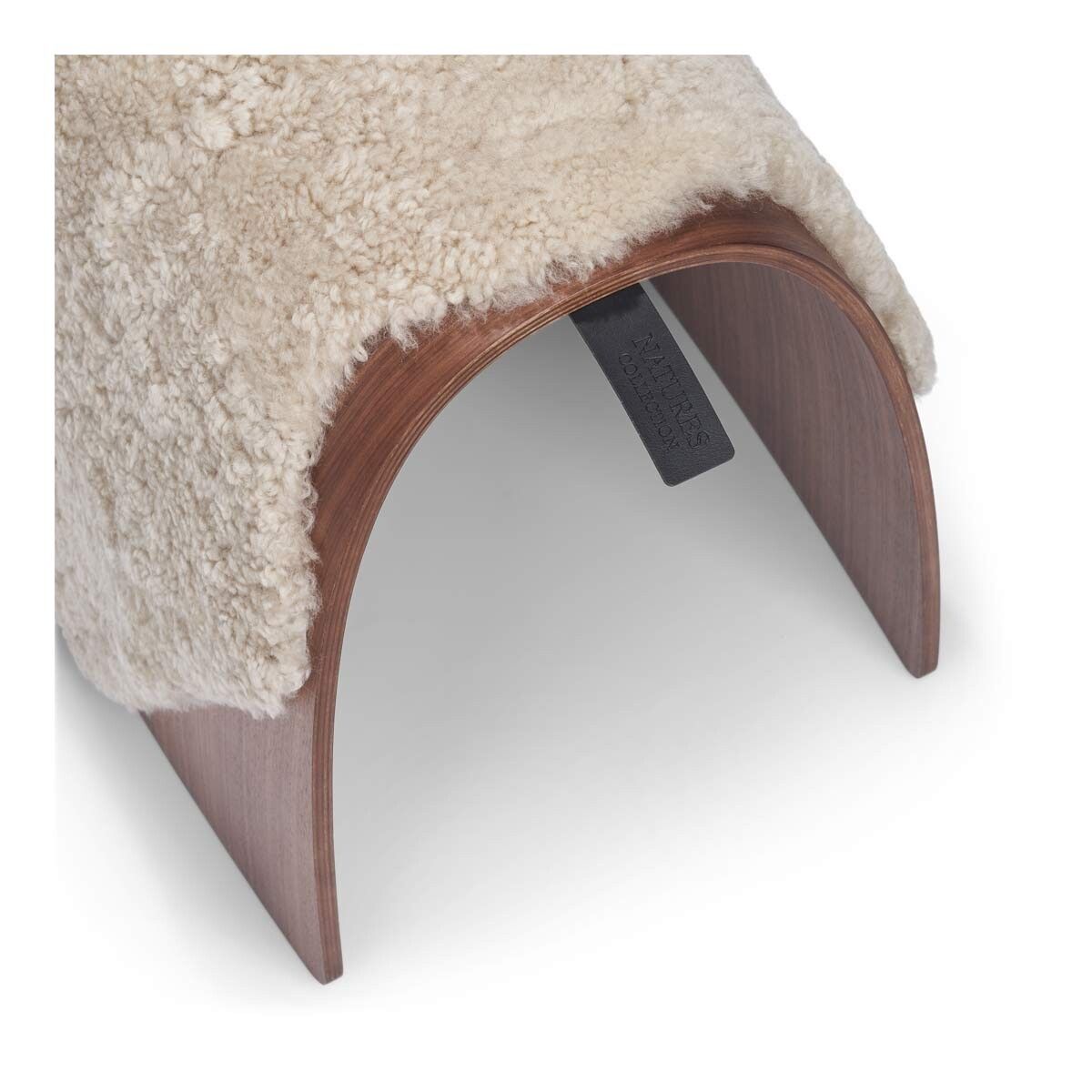 Sheep Stool cover | Korthåret | New Zealand Beige
