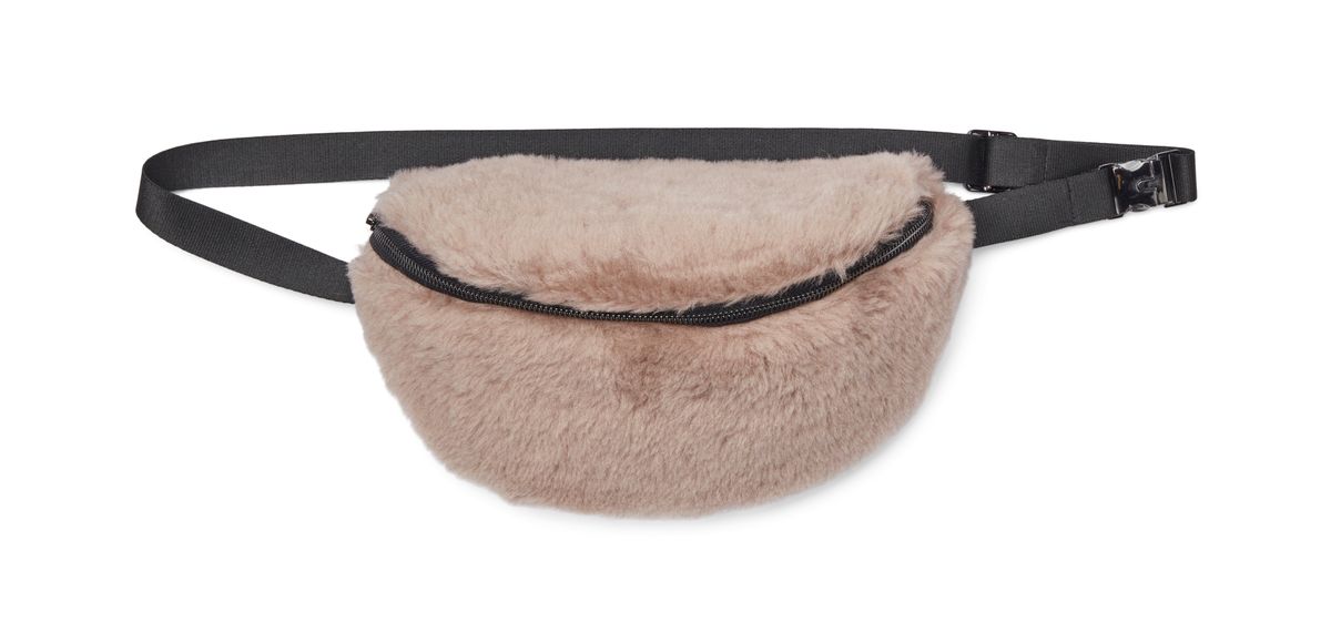 Saki belteveske Beigebrun