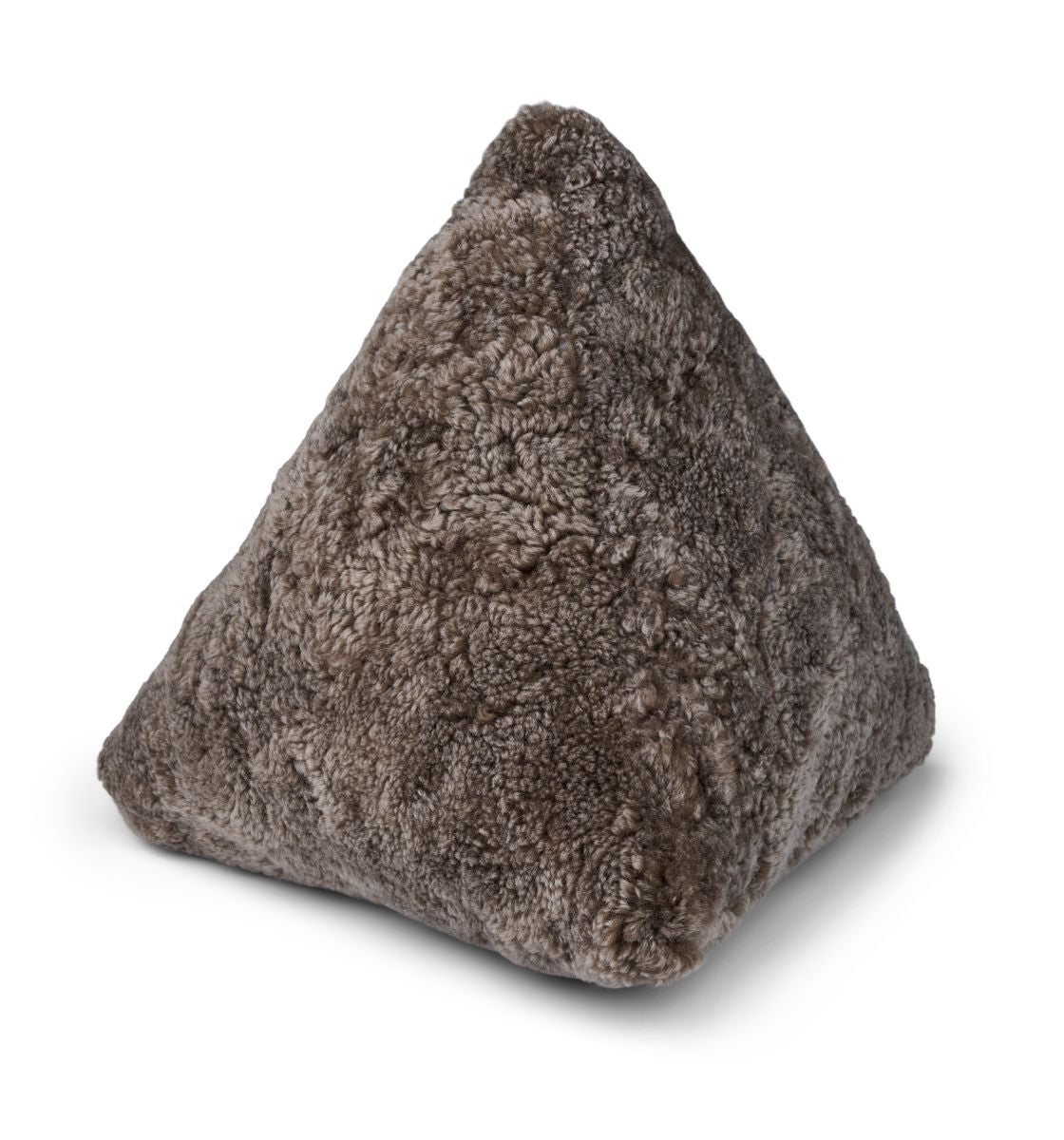 Hematite pute | Korthåret | New Zealand | 35x35x35 cm Cappuccino