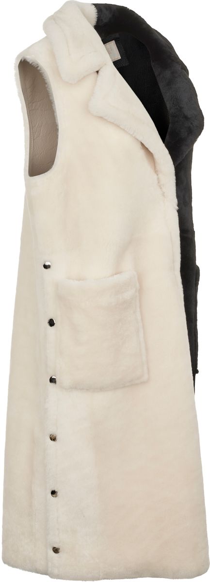 Raelynn Vest Svart/Perle