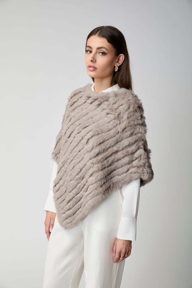 Molly Poncho Svart