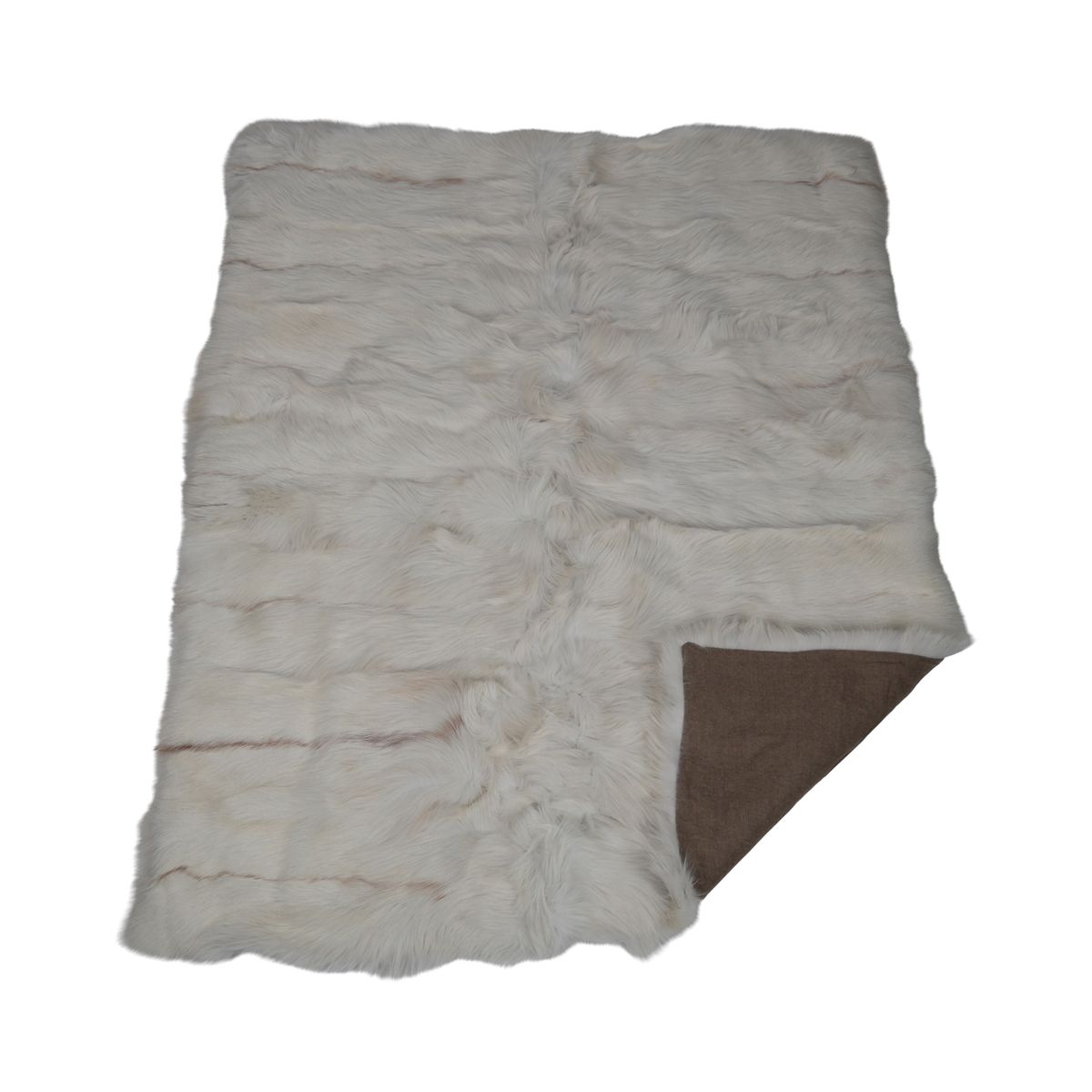 Premium Revepledd | Kasmirbakside | Sun Glow (Light) | 150x220 cm