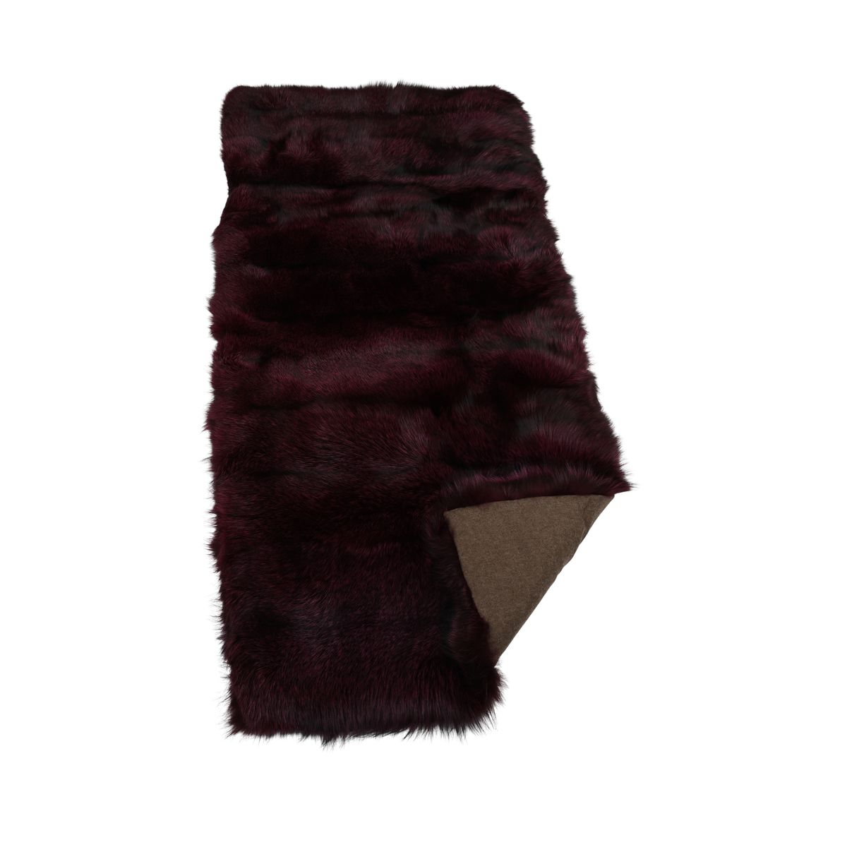 Premium Revepledd | Kasmirbakside | Lilla | 150x70 cm