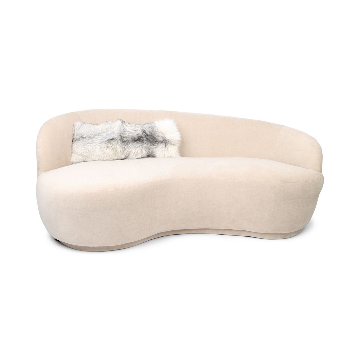Premium Revepute | Kasmirbakside | Norge | Platinum Fox | 35x70 cm