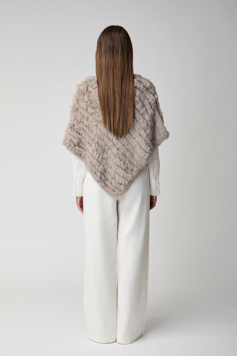 Molly Poncho Svart