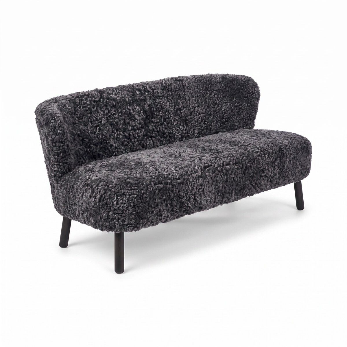 Emanuel 2-seters sofa Koksgrå