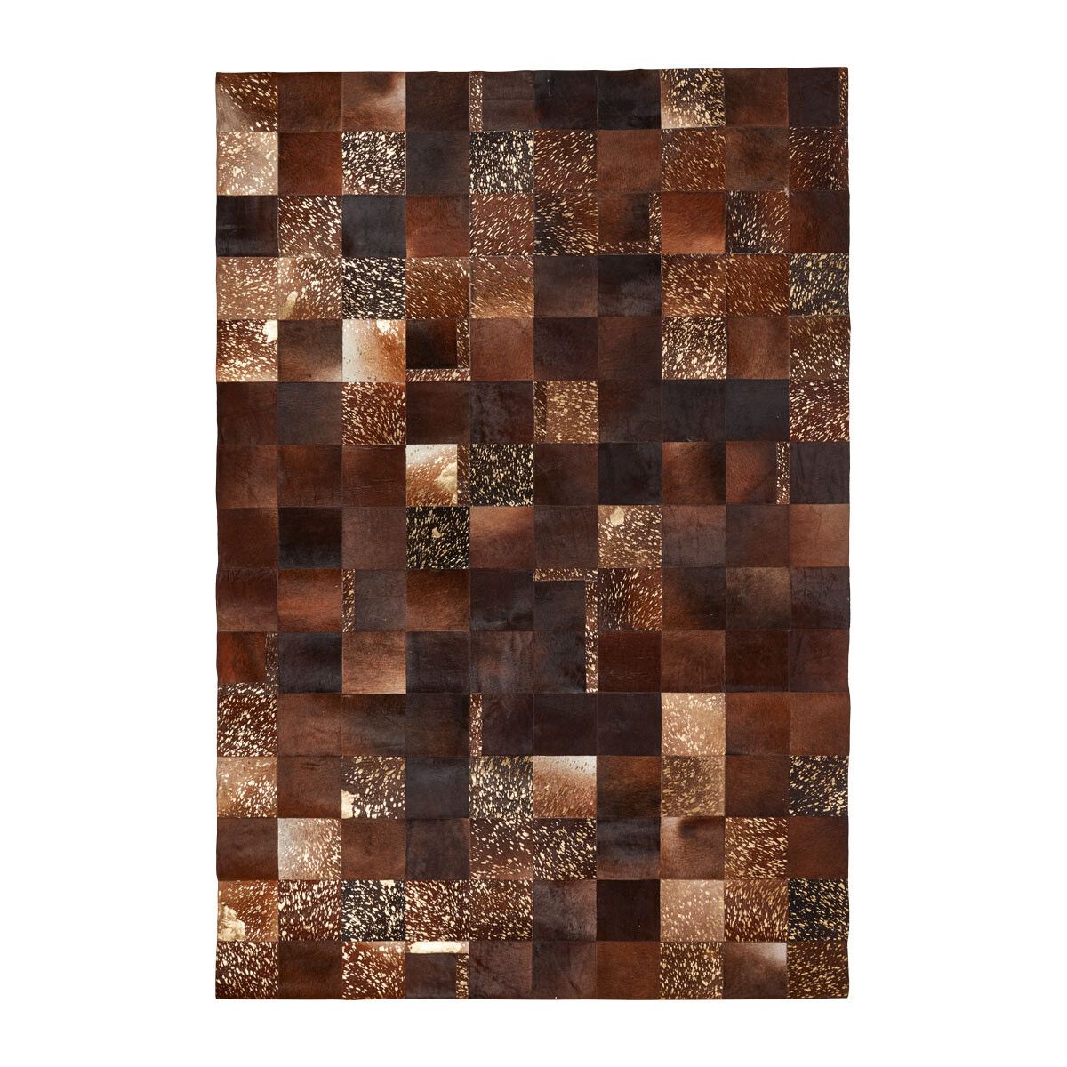 Designteppe i kuskinn 120x180 cm