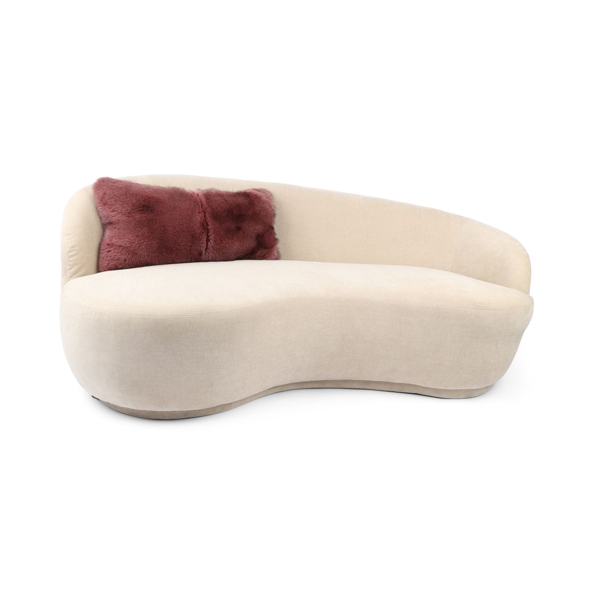 Premium Revepute | Kasmirbakside | Norge | Lilla | 68x34 cm