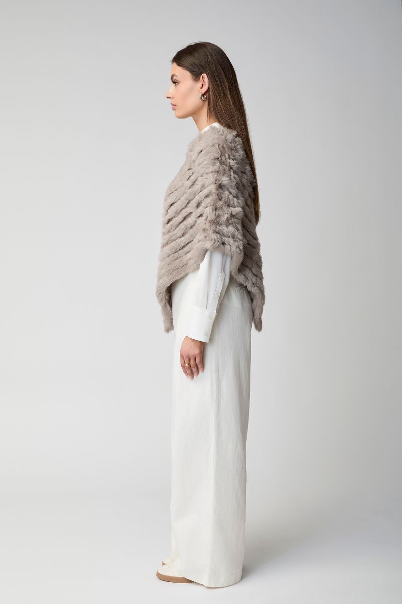 Molly Poncho Svart