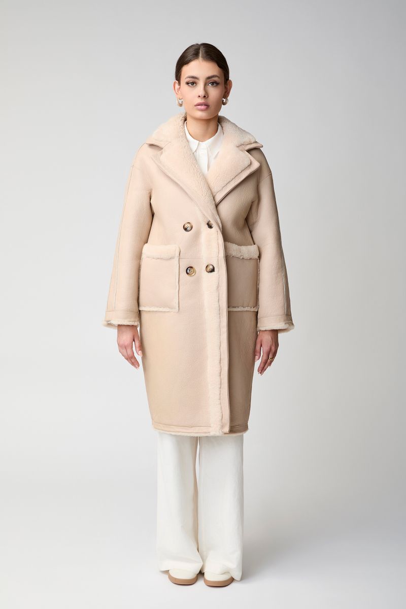 Jill jakke Beige