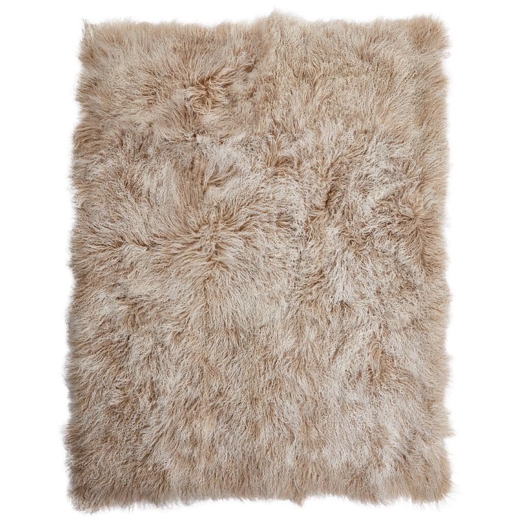Saueskinnpledd | Krøllet | Tibet | 140x180 cm