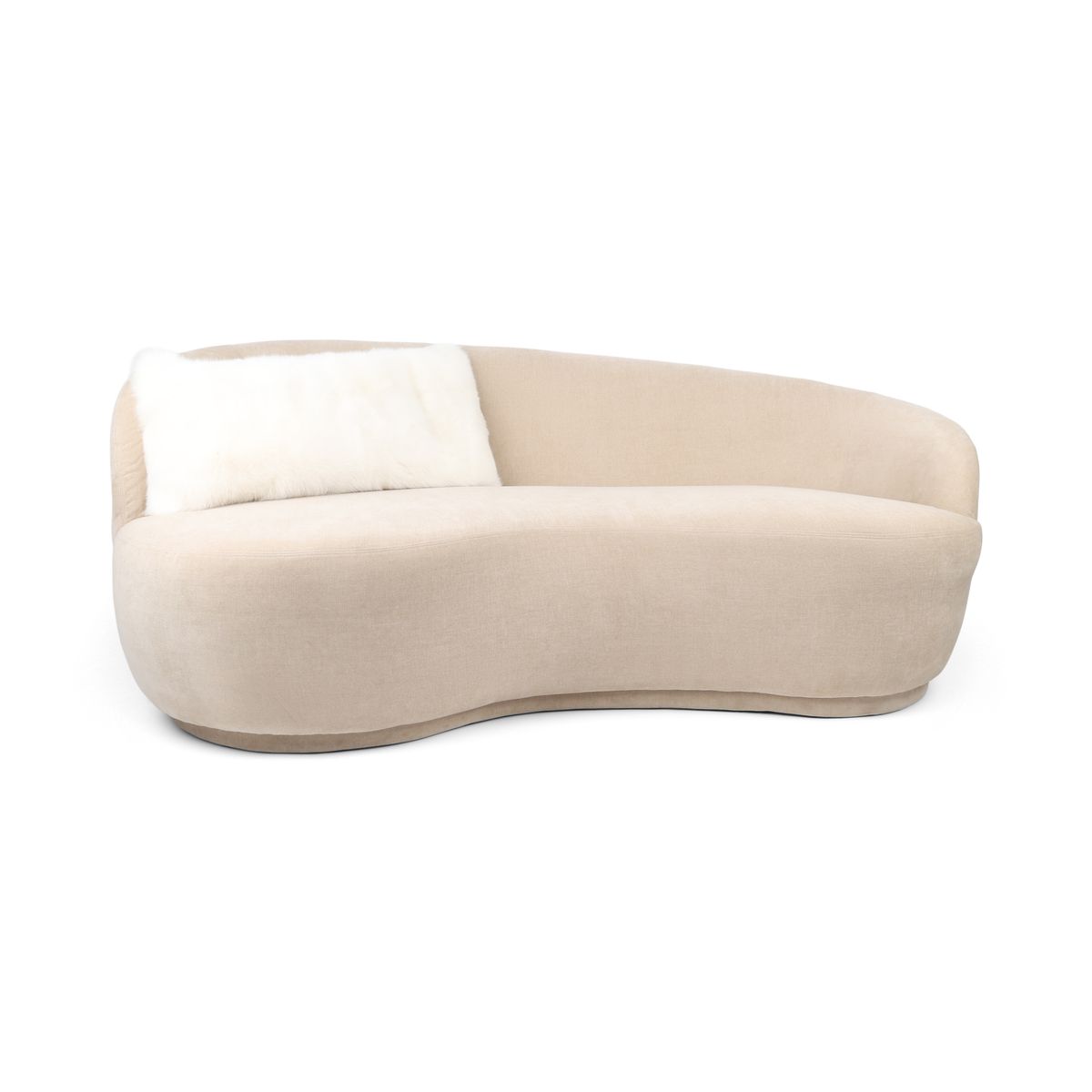 Premium Revepute | Cashmere Bakside | Norge | Arctic Marble Fox | 35x70 cm