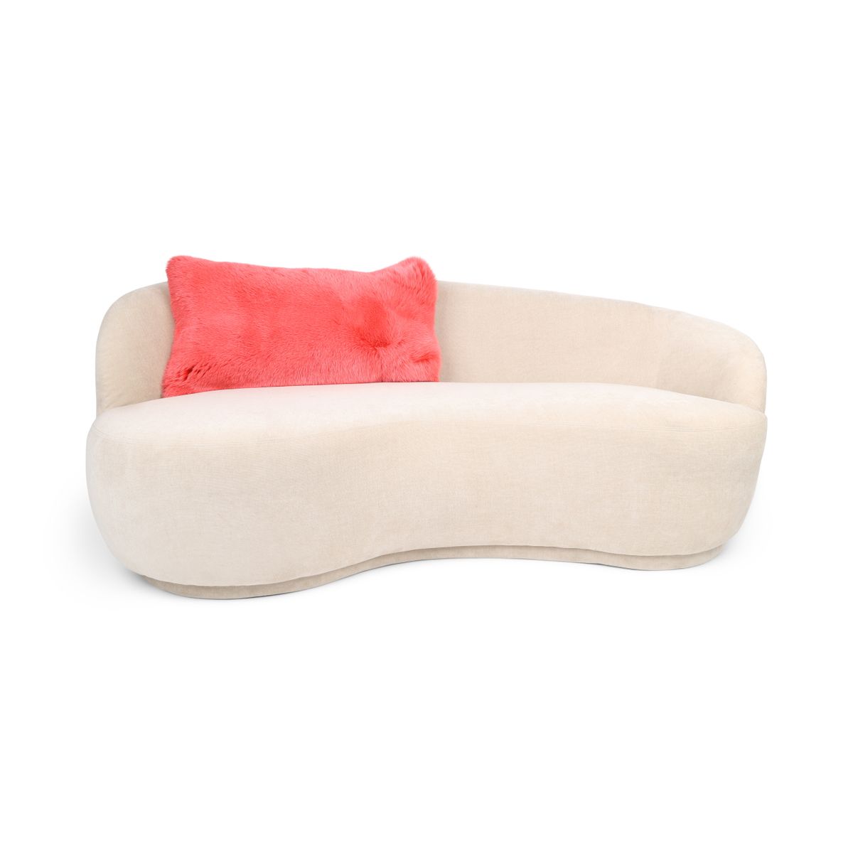 Premium Revepute | Kasmirbakside | Norge | Coral Peach | 45x85 cm