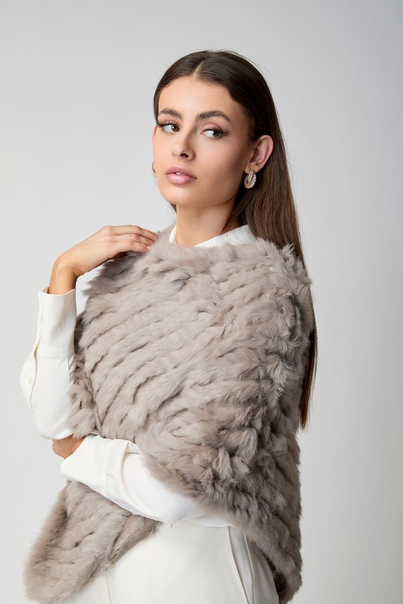 Molly Poncho Svart