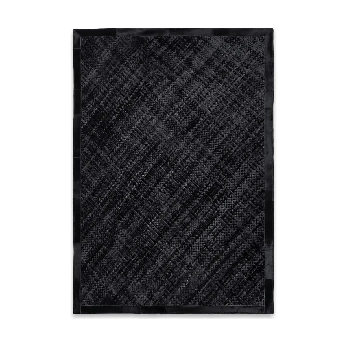 Svart kuskinn designteppe | Brasil | 200x300 cm | 170x240 cm