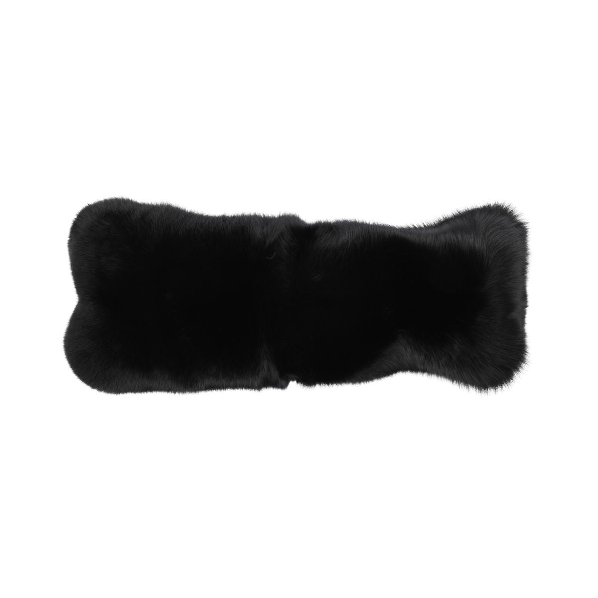 Premium Revepute | Kasmirbakside | Norge | Svart | 30x70 cm