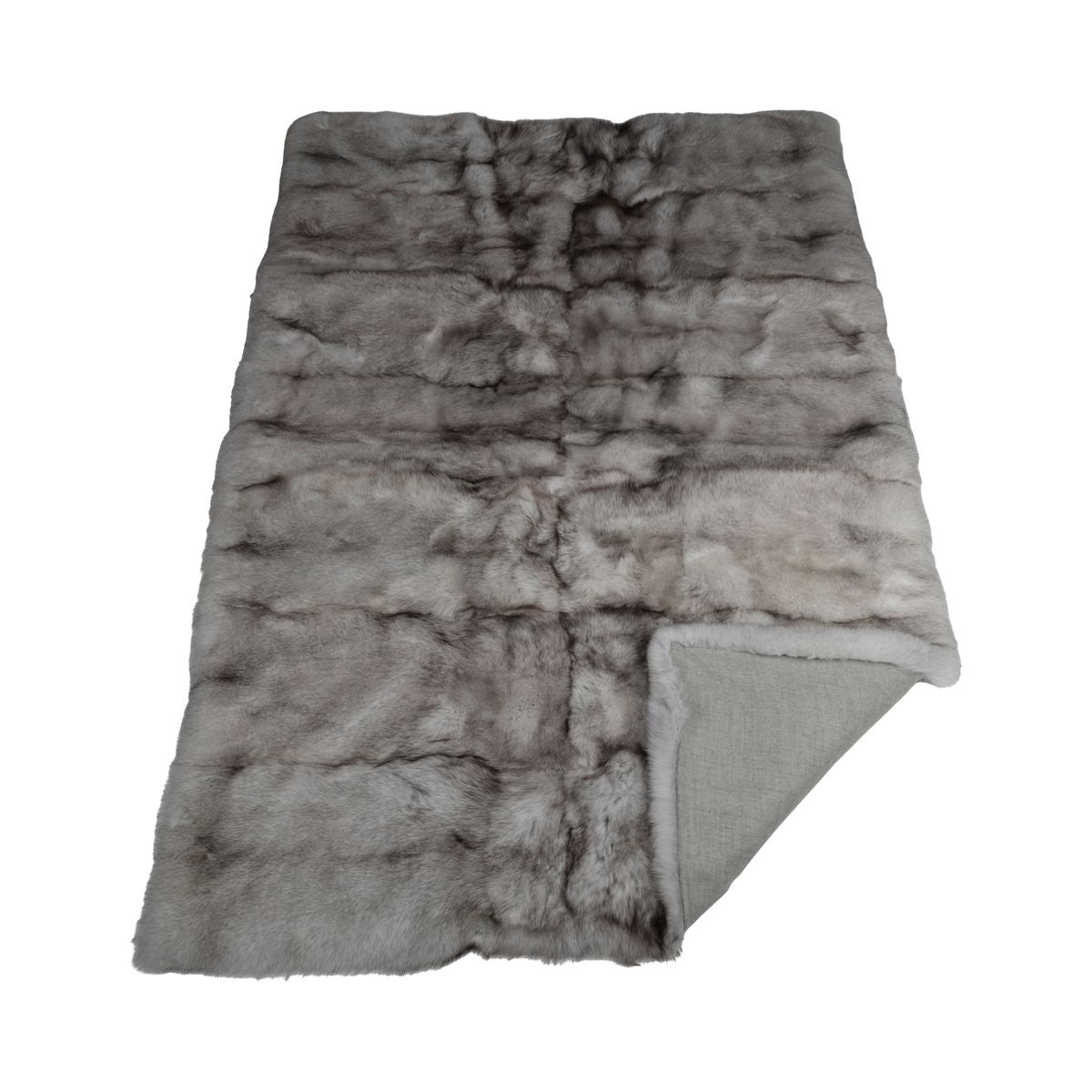 Premium Revepledd | Kasmirbakside | Blue Fox | 240x160 cm
