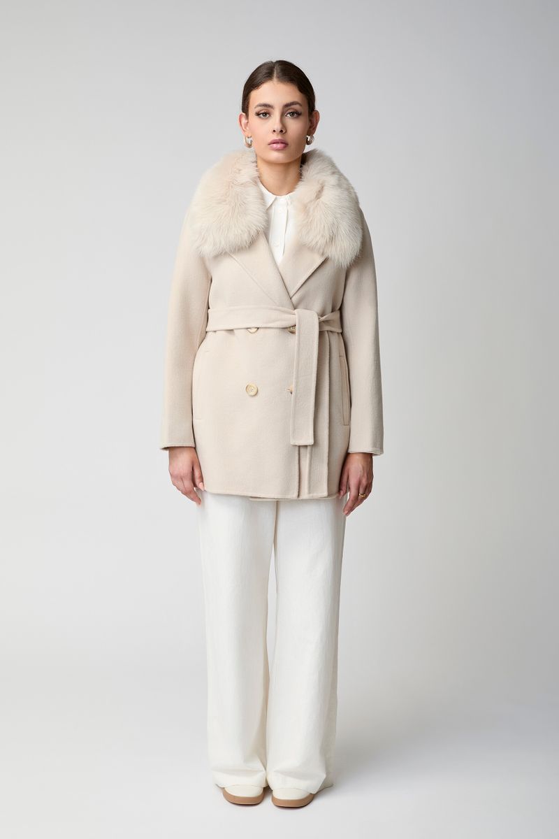 Charlott-jakke Beige