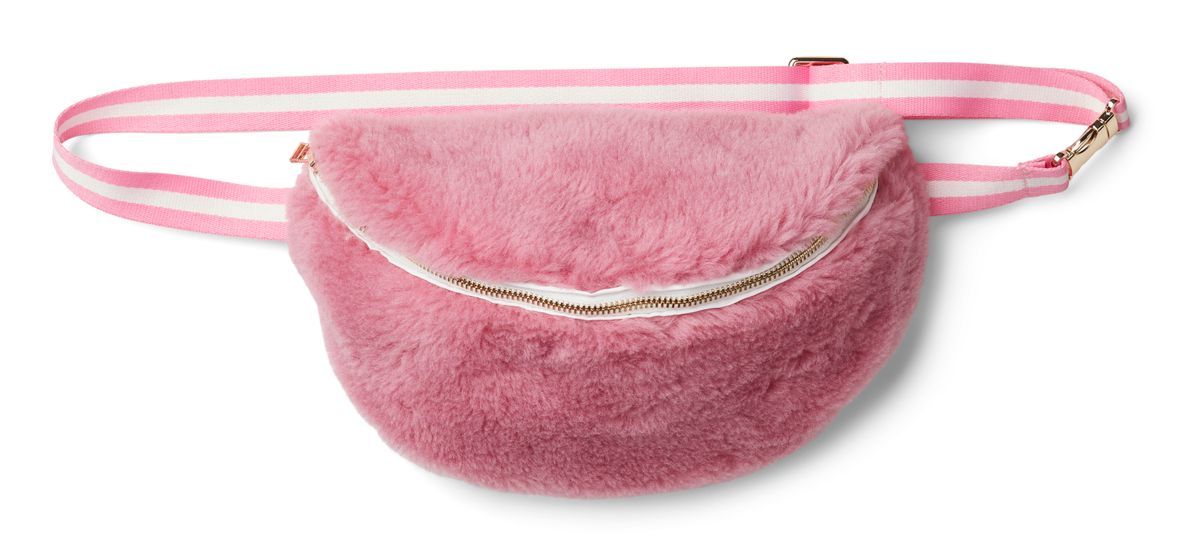 Saki belteveske Rød Rosa