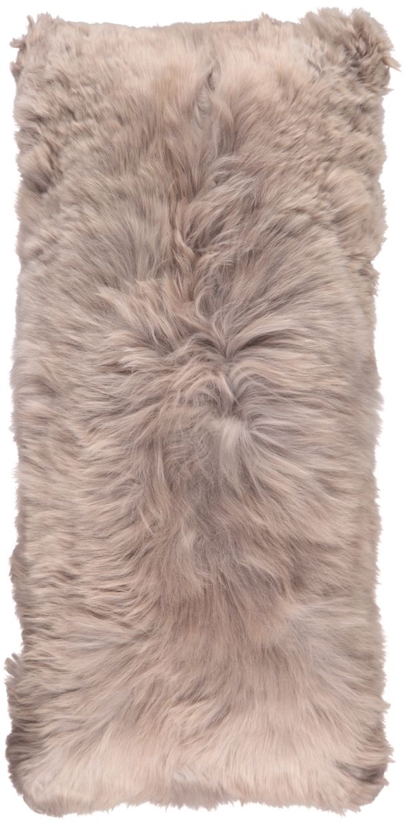 Alpakaullpute | Langhåret | 40x40 cm, 30x60 cm & 60x60 cm Lysebrun