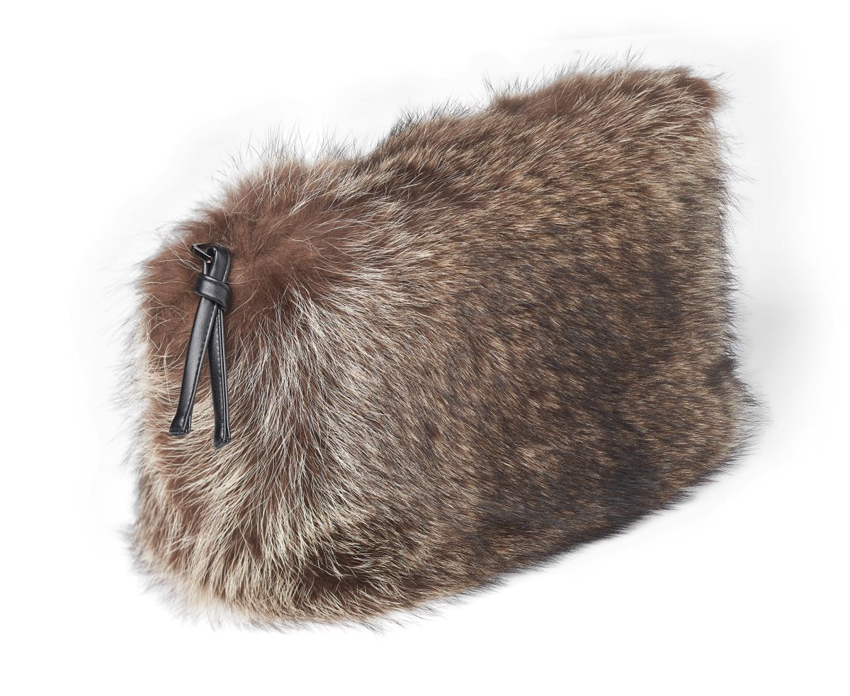 Maxi Elva Clutch Naturlig Brun