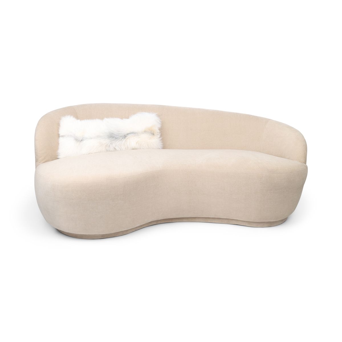 Premium Revepute | Cashmere Bakside | Norge | Arctic Marble Fox | 30x75 cm