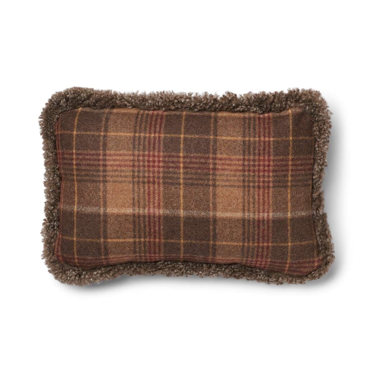 Checked Collection | Ullpute | Korthåret | Dobbeltsidig | 52x52 cm | 34x52 cm