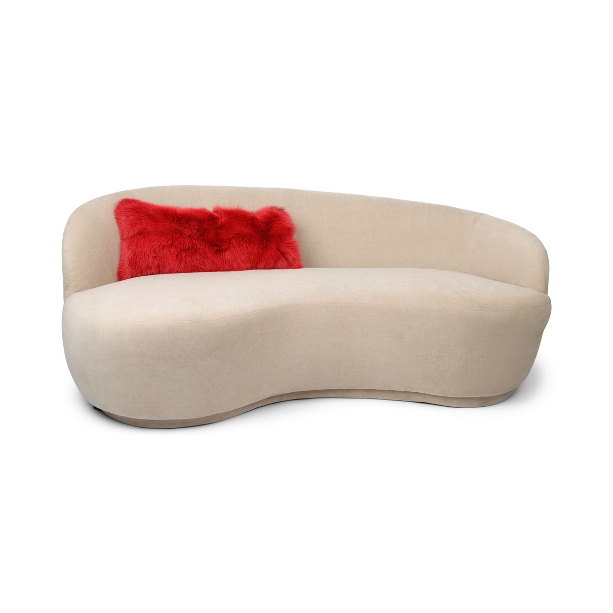 Premium Revepute | Cashmere Bakside | Norge | Rød | 30x68 cm